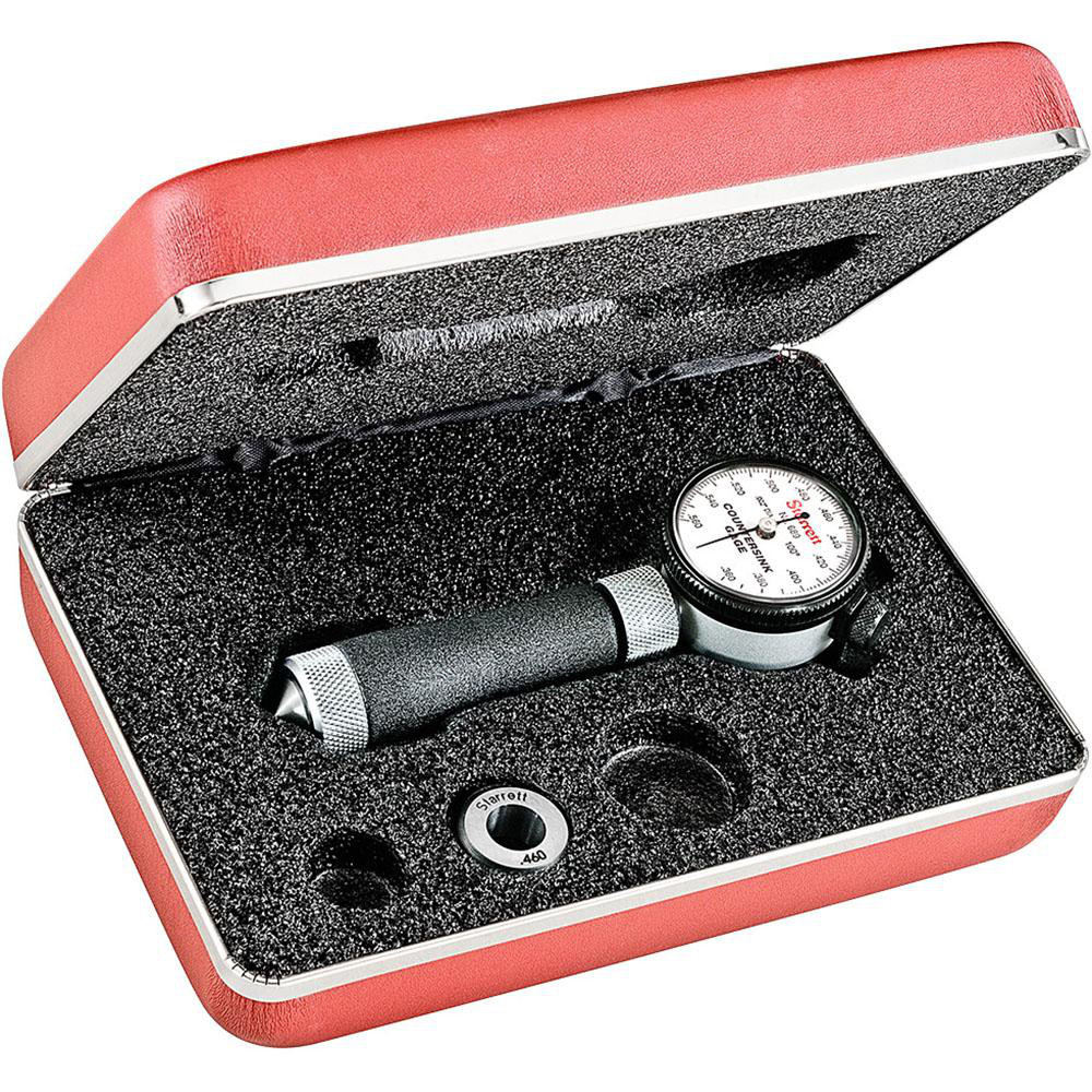 Starrett 0.36 to 0.56" 100° Countersink Gage MSC Direct