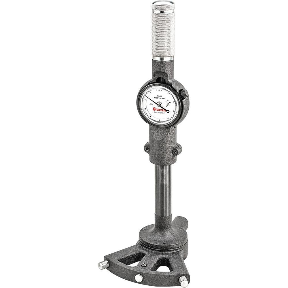 Dial Bore Gage: 8 to 12.5" Dia, 7" Probe Depth