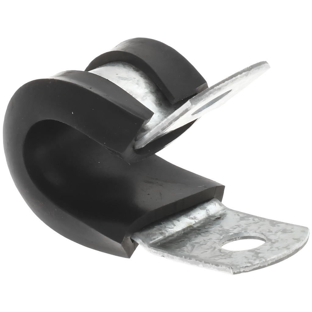 Keadic 20Pcs 1-1/2 (38mm) Cable Clamp Rubber Wire Clamps Stainless