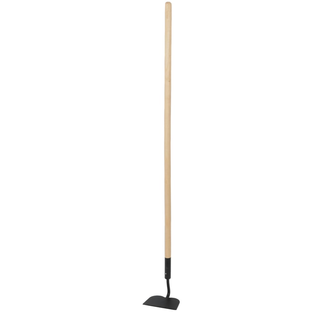 Garden Hoe: 4-1/8" High, 6-1/4" Wide, Square, Steel