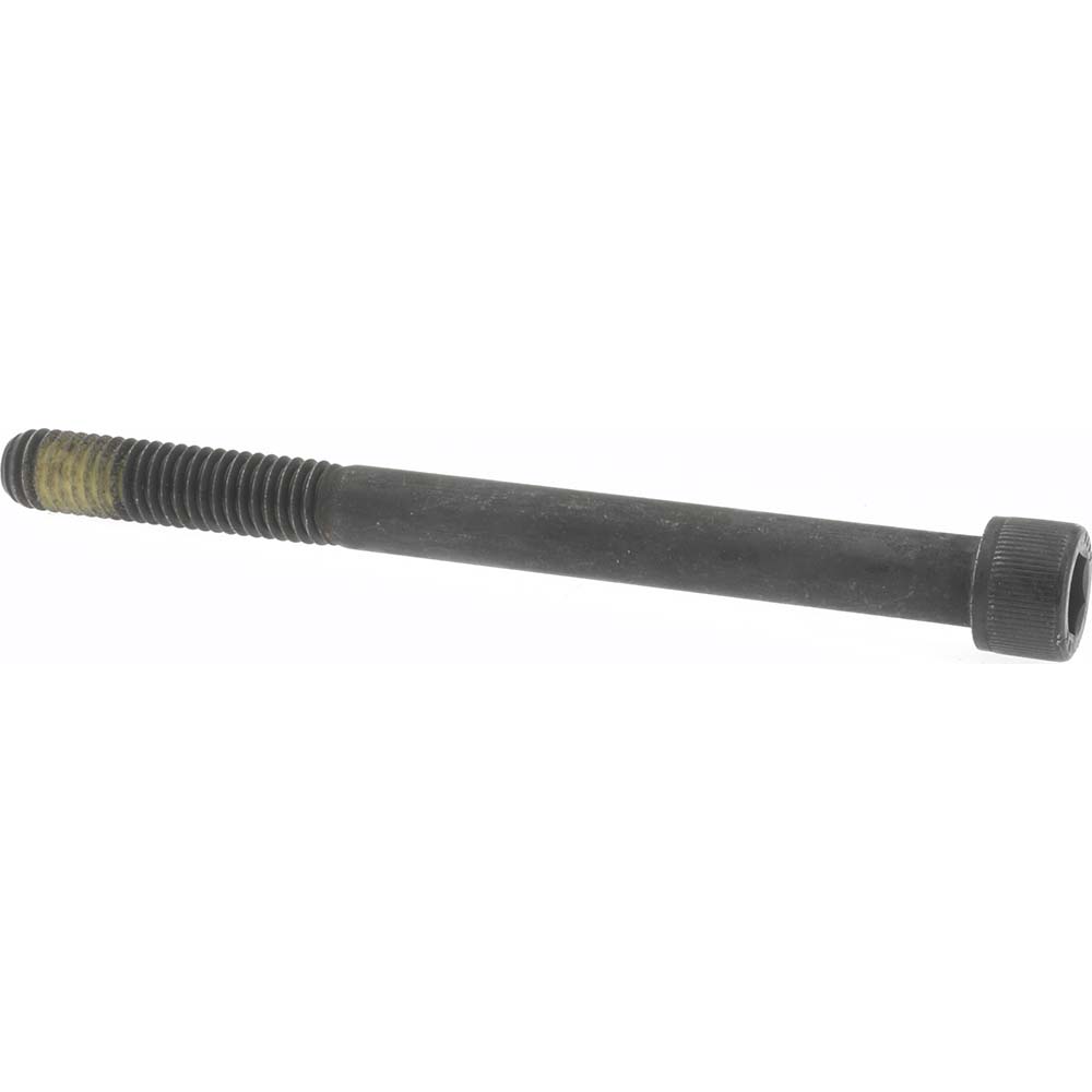 Value Collection 015279PR Hex Head Cap Screw: 3/8-16 x 4-1/2", Alloy Steel, Black Oxide Finish Image