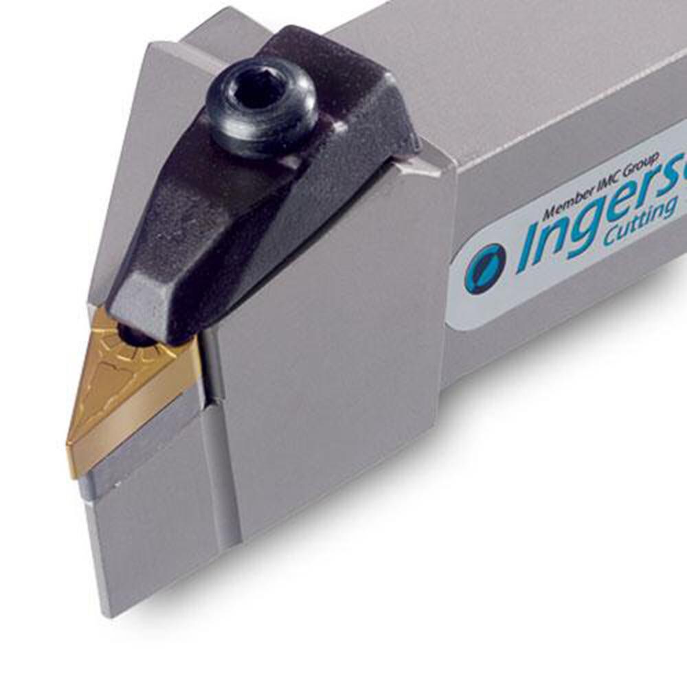 Indexable Turning Toolholders; Toolholder Style: TVJNR ; Lead Angle: 93.0 ; Insert Holding Method: Clamp ; Shank Width (Inch): 3/4 ; Shank Height (Inch): 3/4 ; Overall Length (Decimal Inch): 5.0000