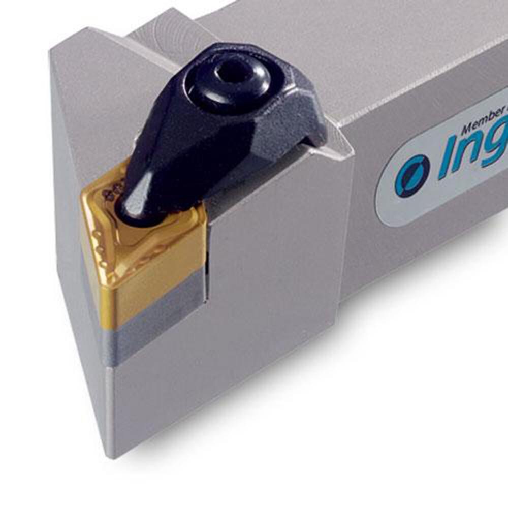 Indexable Turning Toolholders; Toolholder Style: TDJNR ; Lead Angle: 93.0 ; Insert Holding Method: Clamp ; Shank Width (Inch): 3/4 ; Shank Height (Inch): 3/4 ; Overall Length (Decimal Inch): 4.5000