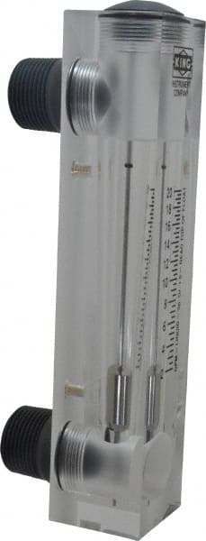 King 75202106C-06 1" M Port Block Style Panel Mount Flowmeter 