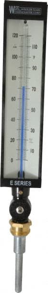 WGTC AS5H916E 120°F, Industrial Thermometer without Thermowell 