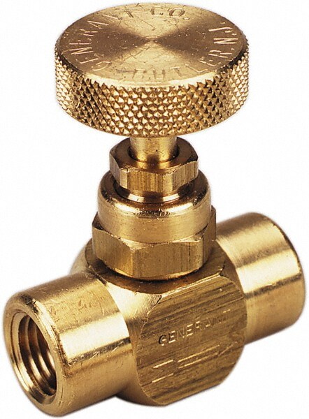 Needle Valve: Brass Body