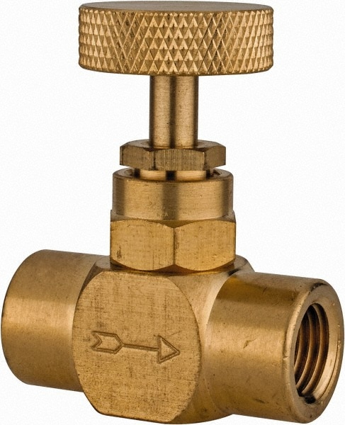 Value Collection BBV4 FF Needle Valve: Brass Body Image