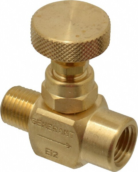 Needle Valve: Brass Body