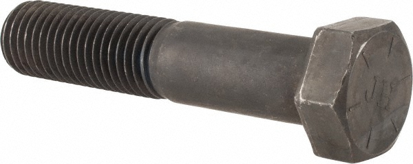 Value Collection 451007BR Hex Head Cap Screw: 1-1/8 - 7 x 5-1/2", Grade 8 Steel, Uncoated Image