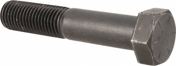 Value Collection 451008BR Hex Head Cap Screw: 1-1/8 - 7 x 6", Grade 8 Steel, Uncoated Image