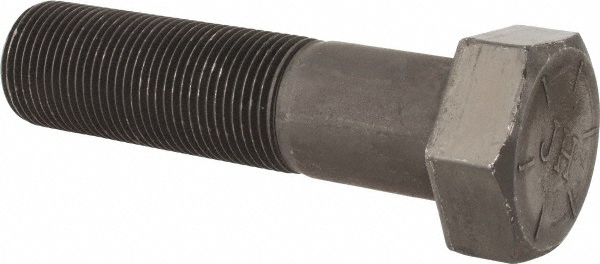 Value Collection 451018BR Hex Head Cap Screw: 1-1/8 - 12 x 4-1/2", Grade 8 Steel, Uncoated Image