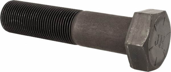 Value Collection 451019BR Hex Head Cap Screw: 1-1/8 - 12 x 5", Grade 8 Steel, Uncoated Image