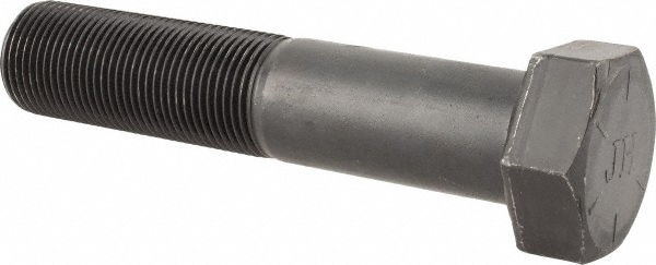 Value Collection 451020BR Hex Head Cap Screw: 1-1/8 - 12 x 5-1/2", Grade 8 Steel, Uncoated Image