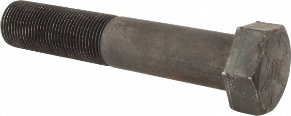 Value Collection 451021BR Hex Head Cap Screw: 1-1/8 - 12 x 6", Grade 8 Steel, Uncoated Image