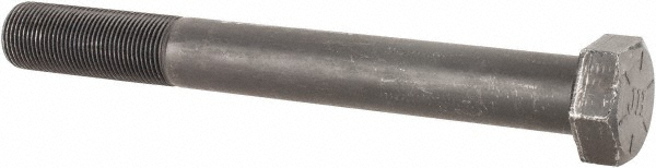Value Collection 451026BR Hex Head Cap Screw: 1-1/8 - 12 x 10", Grade 8 Steel, Uncoated Image