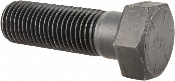 Value Collection 451030BR Hex Head Cap Screw: 1-1/4 - 7 x 4", Grade 8 Steel, Uncoated Image