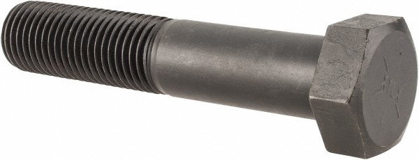 Value Collection 451035BR Hex Head Cap Screw: 1-1/4 - 7 x 6-1/2", Grade 8 Steel, Uncoated Image