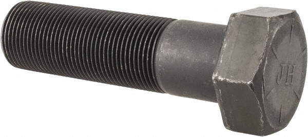 Value Collection 451044BR Hex Head Cap Screw: 1-1/4 - 12 x 4-1/2", Grade 8 Steel, Uncoated Image