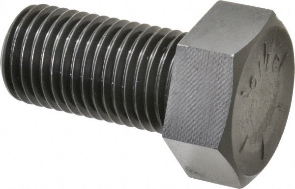 Value Collection - Hex Head Cap Screw: 1-1/2 - 6 X 3", Grade 8 Steel ...