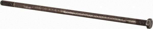 Value Collection 451152PR Hex Head Cap Screw: 1/2-20 x 15", Grade 8 Steel, Uncoated Image