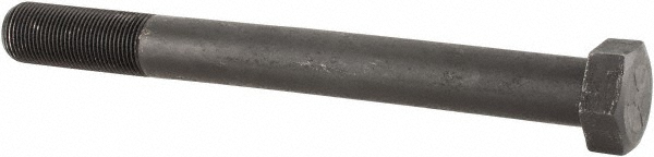 Value Collection 451480BR Hex Head Cap Screw: 1-1/8 - 12 x 11", Grade 8 Steel, Uncoated Image