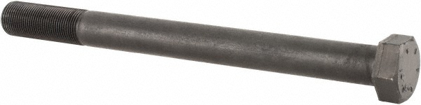 Value Collection 451500BR Hex Head Cap Screw: 1-1/8 - 12 x 13", Grade 8 Steel, Uncoated Image