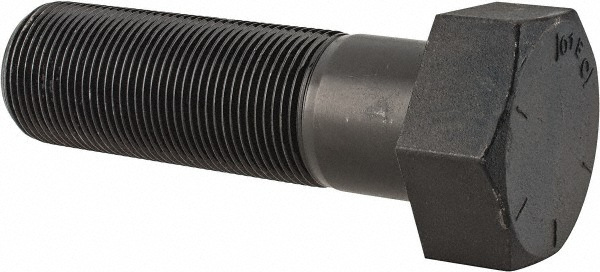 Value Collection 451712BR Hex Head Cap Screw: 1-3/8 - 12 x 4-1/2", Grade 8 Steel, Uncoated Image