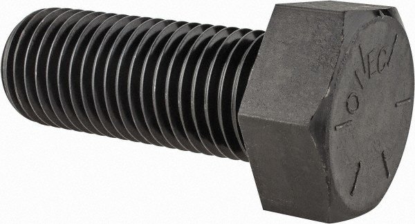 Value Collection 451812BR Hex Head Cap Screw: 1-3/4 - 5 x 4-1/2", Grade 8 Steel, Uncoated Image