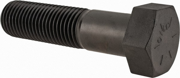 Value Collection 451872BR Hex Head Cap Screw: 2 - 4-1/2 x 8", Grade 8 Steel, Uncoated Image