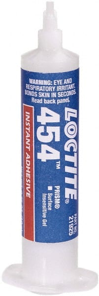 LOCTITE 231346 Adhesive Glue: 0.35 oz Syringe, Clear 