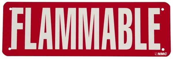 Chemical & Hazardous Material Sign: Rectangle, 