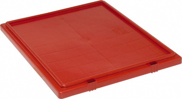 Quantum Storage LID231RDCS 23.5" Long x 19.5" Wide x 1" High Red Lid 