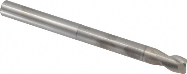 SGS 34681 Square End Mill: 1/2 Dia, 5/8 LOC, 1/2 Shank Dia, 6 OAL, 2 Flutes, Solid Carbide Image