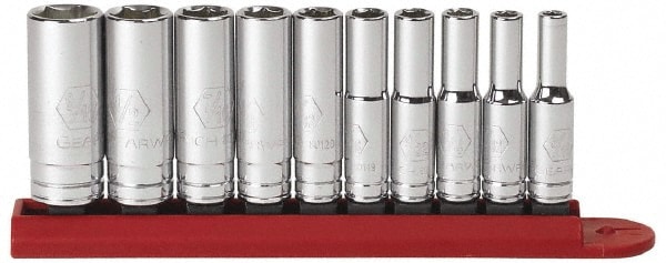 GEARWRENCH 80305 Deep Socket Set: 10 Pc 