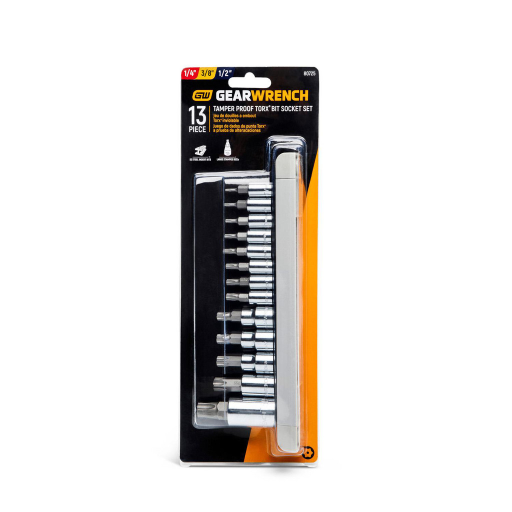 GEARWRENCH - Torx® Bit Socket Set: 13 Pc | MSC Direct