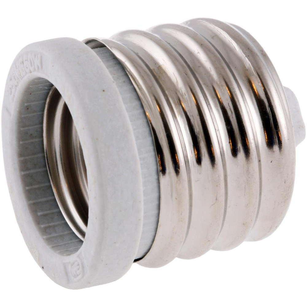 Hubbell Wiring Device-Kellems Lamp Holders: Lamp Type: Incandescent, CFL, Fluorescent, Halogen, LED; Lamp Holder Style: Socket Reducer; Mounting