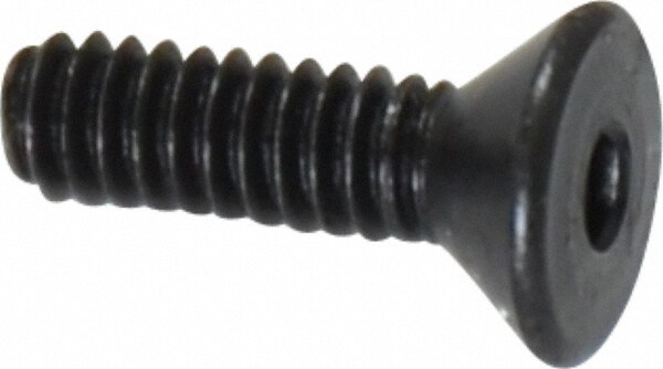 Value Collection 721013PR Flat Socket Cap Screw: #2-56 x 5/16" Long, Alloy Steel, Black Oxide Finish Image