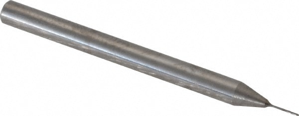 Magafor 88861000300 Chucking Reamer: 0.0118" Dia, 1-17/32" OAL, 3/64" Flute Length, Straight Shank, Solid Carbide Image