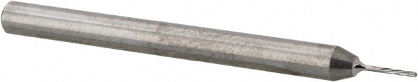 Magafor 88861000450 Chucking Reamer: 0.0177" Dia, 1-17/32" OAL, 5/64" Flute Length, Straight Shank, Solid Carbide Image