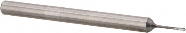 Magafor 88861000500 Chucking Reamer: 0.0197" Dia, 1-17/32" OAL, 3/32" Flute Length, Straight Shank, Solid Carbide Image