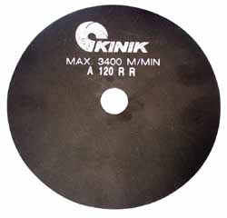 Cut-Off Wheel: 4" Dia, 1/32" Thick, 3/8" Hole, Aluminum Oxide