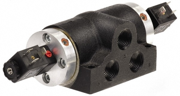 ARO/Ingersoll-Rand K314SD-120-A Stacking Solenoid Valve: Solenoid, 4-Way, 3 Position, Solenoid Return Image