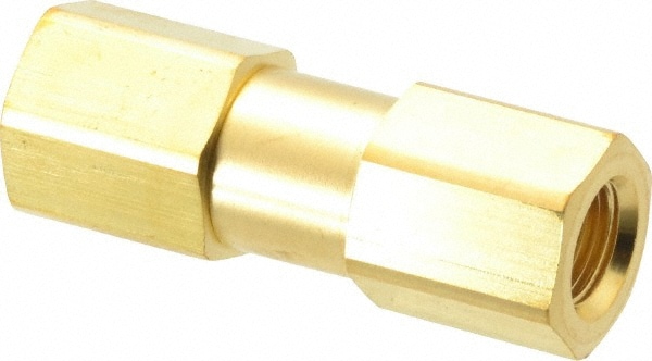 Parker 2F-F2L-1-BN-B 3,000 Max psi, 1/8" Pipe, FNPT x FNPT End Connections, Brass Instrumentation Filter Image