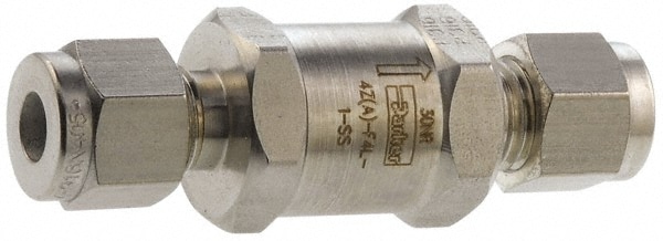 6,000 Max psi, 1/8" Pipe, Stainless Steel Instrumentation Filter