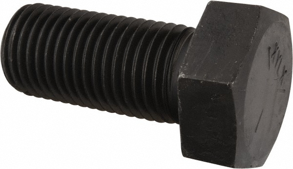 Value Collection IHMB2000450CP Hex Head Cap Screw: 2 - 4-1/2 x 4-1/2", Grade 5 Steel, Uncoated Image