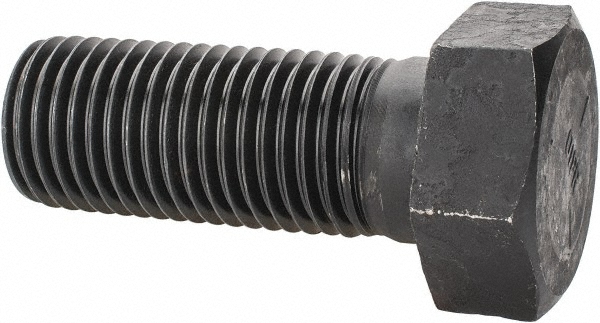 Value Collection IHMB2000500CP Hex Head Cap Screw: 2 - 4-1/2 x 5", Grade 5 Steel, Uncoated Image