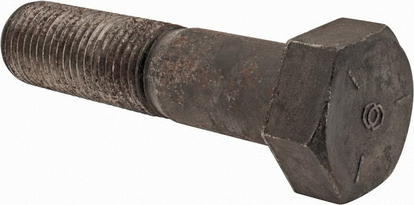 Value Collection IHMB2000850CP Hex Head Cap Screw: 2 - 4-1/2 x 8-1/2", Grade 5 Steel, Uncoated Image