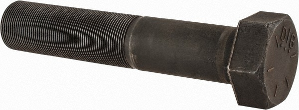 Value Collection IAMB1750900FP Hex Head Cap Screw: 1-3/4 - 12 x 9", Grade 8 Steel, Uncoated Image
