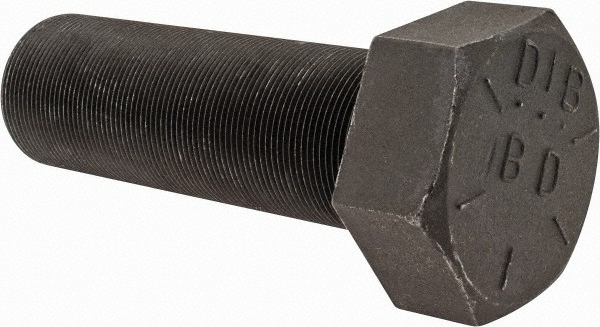 Value Collection IAMB2000600FP Hex Head Cap Screw: 2-12 x 6", Grade 8 Steel, Uncoated Image
