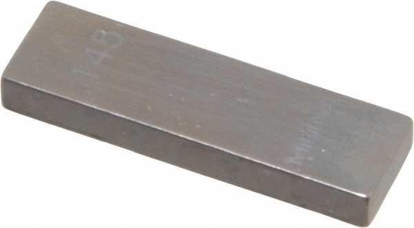 Mitutoyo 611185-531 Rectangle Steel Gage Block: 0.145", Grade 0 Image